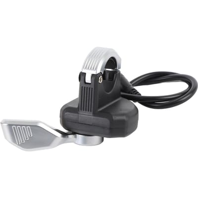 Elektrische Fiets Duimgas Snelheidsregelaar Vingergas Accelerator met Waterdichte Connector black
