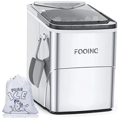 IJsblokjesmachine met Zelfreinigende Functie - Snelle IJsproductie van 15kg/24u en Stil Geluid