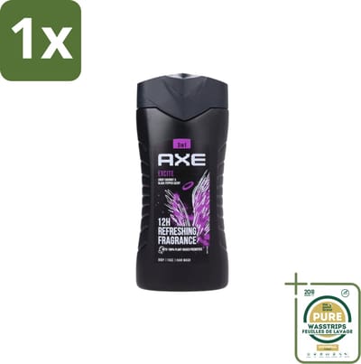 1 x AXE – Douchegel – Excite – 250 ml- Douchegel - Frisheid - Geur - Mannelijke Geur - Axe Excite