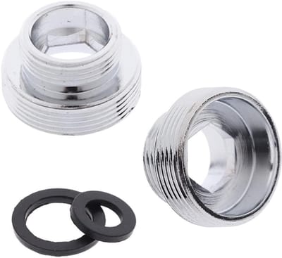 Water Purifier Faucet Adapter Aerator - 2pcs - 22mm NPT Male Thread - Tap Connector Aerator voor Badkamer Keuken (M22 - M32)