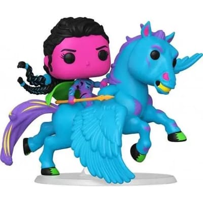 Funko The Avengers - Avengers: Endgame POP! Rides Deluxe Valkyrie's Flight (Blacklight) 9 cm Verzamelfiguur - Multicolours