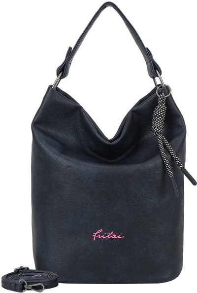 Fritzi aus Preußen schoudertas Lou Hobo Blue donkerblauw