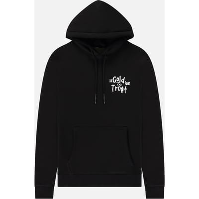 In Gold We Trust The Uni Black Maat: XS | Hoodies Outlet | Unisex | Zwart