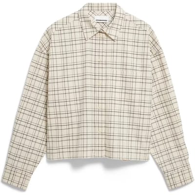 Vrouwenblouse Armedangels Boxy À Carreaux