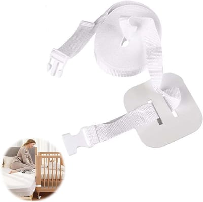 Veilige Zitriem voor Babybed, Sterke Bevestiging voor Bed en Boxspring, Extra Bescherming voor Uw Baby, 8M