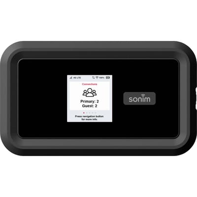 Sonim H100 4G MOBILE HOTSPOT 04.F010.373100-000 Mifi router