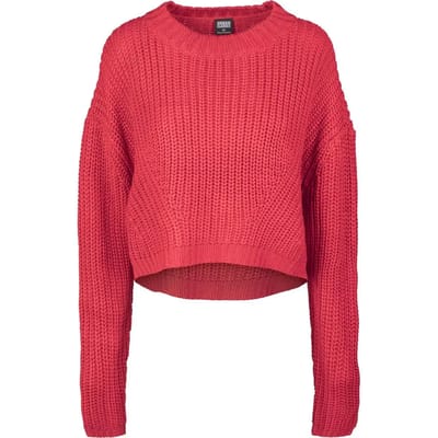 Urban Classics - Wide Oversize Sweater/trui - L - Rood