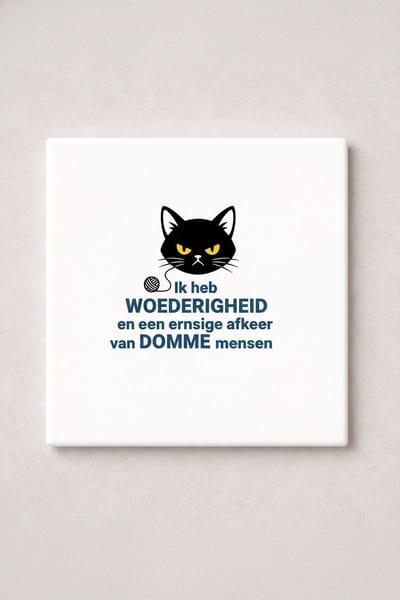 Tegel met Uniek Design | Ontwerp Jouw Eigen Tegel | Handgemaakt Cadeau voor Elk Interieur | Gepersonaliseerd op Aanvraag | Enkel of Grote Bestelling