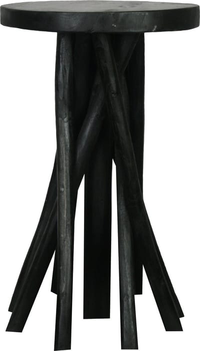 DKNC - Tafel Massah - Teakhout - 28x28x48cm - Zwart