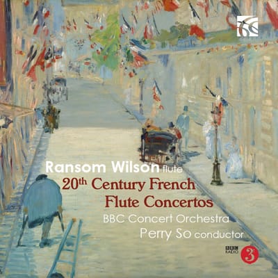Ransom Wilson, BBC Concert Orchestra, Perry So - 20th Century French Flute Concertos (CD)