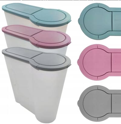 Domotti Voorraadpot 1,3L - Luchtdicht & Transparant