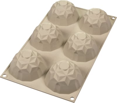 Silikomart - 3D siliconen bakvorm - Mini Gemma