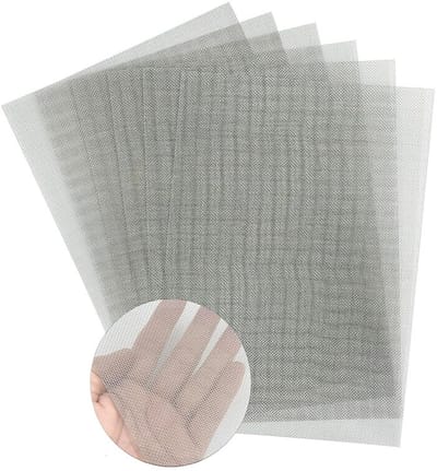 Filtergaasplaat 20 mesh – S – 15 x 21 cm – 3 stuks – Insecten-/ongediertewerend gaas van roestvrij staal (type 304) – Eenvoudig op maat te knippen – Geweven RVS-gaas – Metalen gaasplaat – Ideaal voor ventilatie