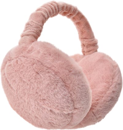 Clayre & Eef Oorwarmers one size Roze Polyester