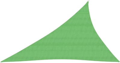 vidaXL - Zonnezeil - 160 - g/m² - 4x5x6,8 - m - HDPE - lichtgroen