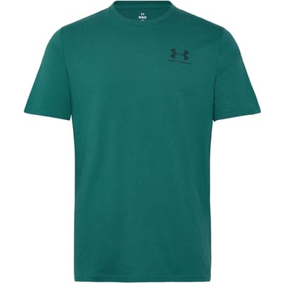 Under Armour UA M SPORTSTYLE LC SS-GRN Heren Sportshirt - Rack Groen - Arden Groen