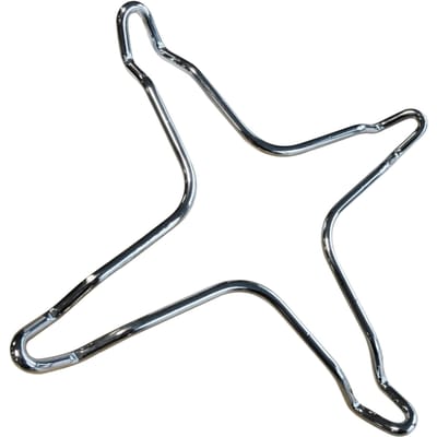 HENDI Pandrager verkleiner – universele maat – verchroomd – 255x255x25 mm