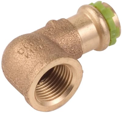 VSH SudoPress Koper Overgangshoek 90° b/b 18xRp3/4" Type SP4090GV, 6671643