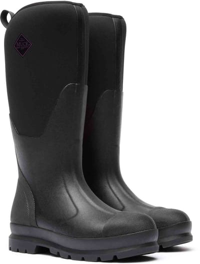 Muck Boot Chore Classic Hoog | Zwart - Regenlaarzen - Maat 42 -