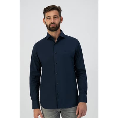 Dstrezzed Ds_shirt Wca Dk. Navy Taglia: S | Camicie Business Outlet | Uomo | Blu