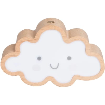 Baby's Only Nachtlampje Wolk Wonder - Nachtlampje Babykamer - Lampje met USB-aansluiting - Gemaakt van hout met het FSC keurmerk - Met slaapmuziek
