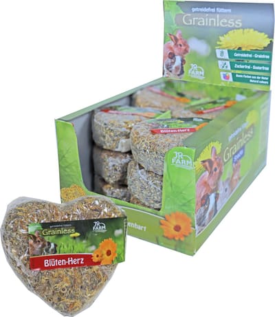 Jr Farm Graanvrij Hart - Ruwvoer - Kruiden Groente 90 g