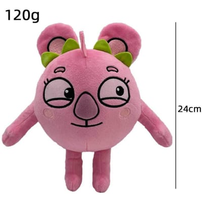 Baby Dierentuin Kinderliedjes Pluche Speelgoed Cartoon Egel Koala Neushoorn Kat Knuffeldier Zachte Pop Educatief Cadeau Voor Kinderen Verjaardag 24CM