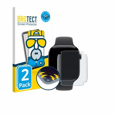 BROTECT - Screenprotector voor Apple Watch Series 11 (46 mm) - Folie Beschermfolie matte volledig dekking 2 Stuks