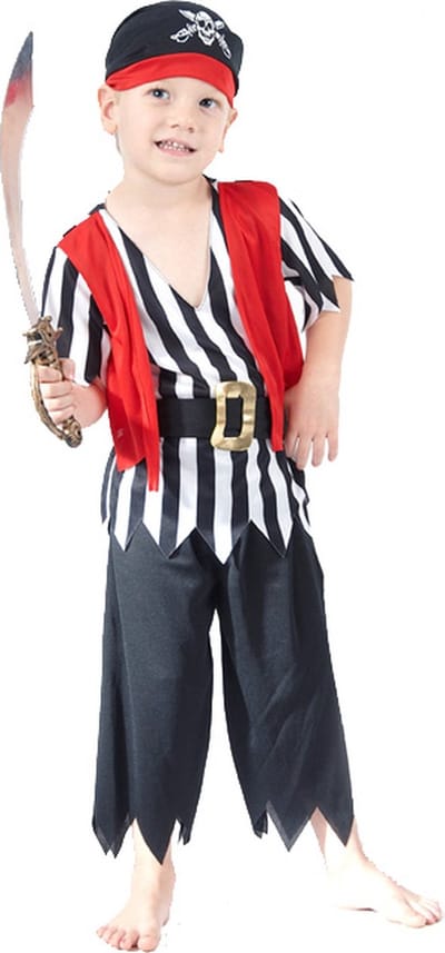 Vegaoo - Zeeschuimer piraten outfit voor jongens
