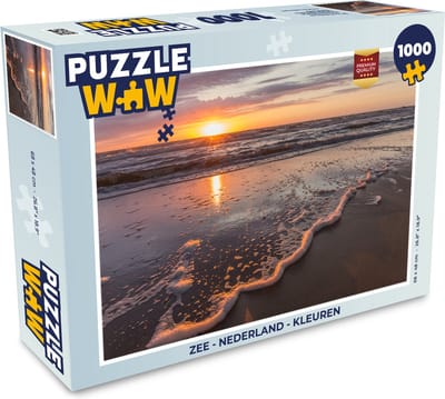 Puzzel Zee - Nederland - Kleuren - Legpuzzel - Puzzel 1000 stukjes volwassenen