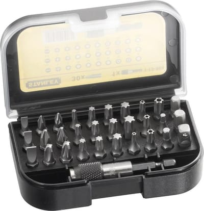 Stanley Bitset Expert Pro 1/4" - Bithouder (31 delig)