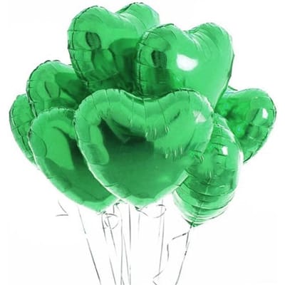 18 inch Rose Gold Hart Folie Ballonnen Opblaasbare Helium Ballonnen Verjaardagsfeest Bruiloft Decoratie Ballon Baby Shower Benodigdheden 5pcs&18inch