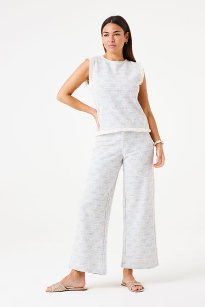 GARCIA Broek met structuur
