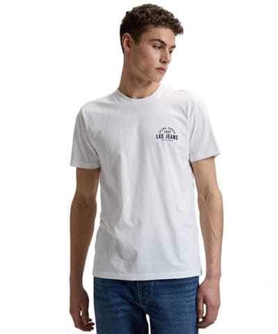 Lee - T-shirt - Bright White - L