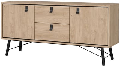 Ry dressoir 2 deuren 2 lades eikdecor.