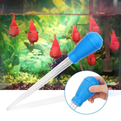 Mini Handmatige Waterververser Kleine Vissenkom Zuigbuis Pomp Schoonmaakapparaat