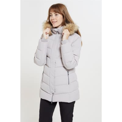 Mountain Warehouse Dames/Dames Isla II Lange Donzen Jas (Beige)