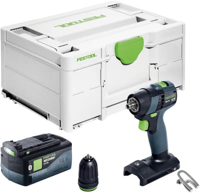Festool TXS 18-Basic accuboormachine 18 V 40 Nm borstelloos + 1x accu 5,0 Ah + Systainer - zonder oplader