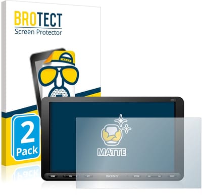 BROTECT - Screenprotector voor Sony XAV-AX8050D - Folie Beschermfolie matte 2 Stuks