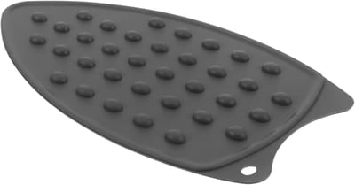 Hittebestendige Strijkmat - Siliconen Onderlegger - Veilig Strijken - Beschermt Oppervlakken - 27x14cm - Grijs