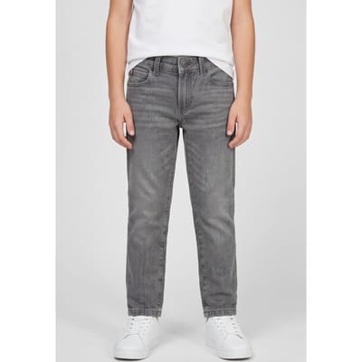 Tommy Hilfiger Boys Straight Grey Jeans Mid Grey Maat: 12 | Spijkerbroeken Outlet | Unisex | Grijs