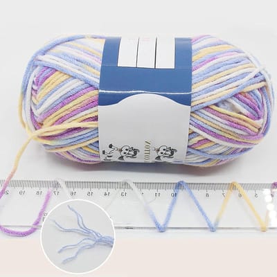 Breiwol Set - Garen Ballen - Handwerken Projecten - Zacht & Ademend - 2 Rollen 50g - Diverse Kleuren