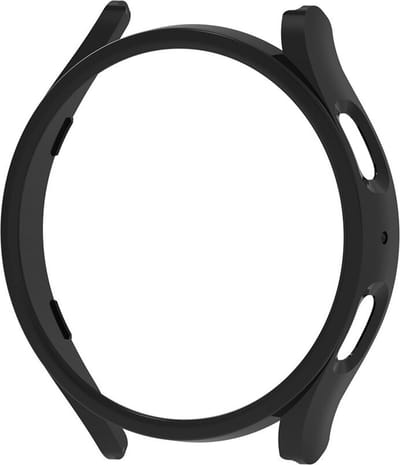 DrPhone AC7 - PC Bumper Case - Bescherm Cover - Geschikt voor Samsung Watch 4 Classic 46mm Flexibel – Zwart