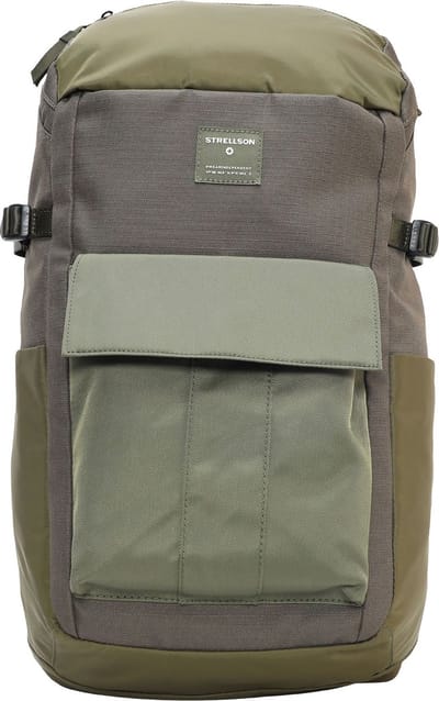 strellson Laptop rugzak Rugzak met laptopvak Southwark Lawrence Backpack Khaki Kaki