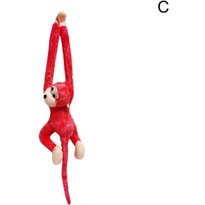 Lange Arm Aap Pluche Speelgoed Hangende Aap Gordijn Tieback Schattig Knuffeldier Pop Voor Kinderkamer Decoratie Verjaardagscadeau