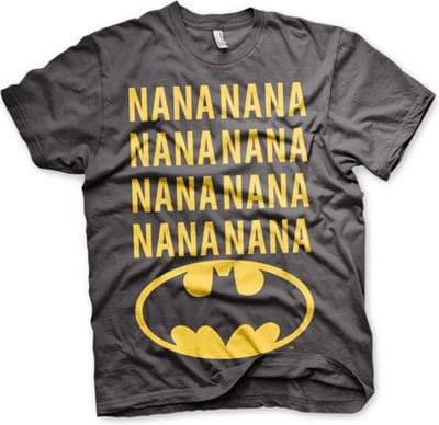 DC Comics Batman Heren Tshirt -2XL- NaNa Batman Grijs