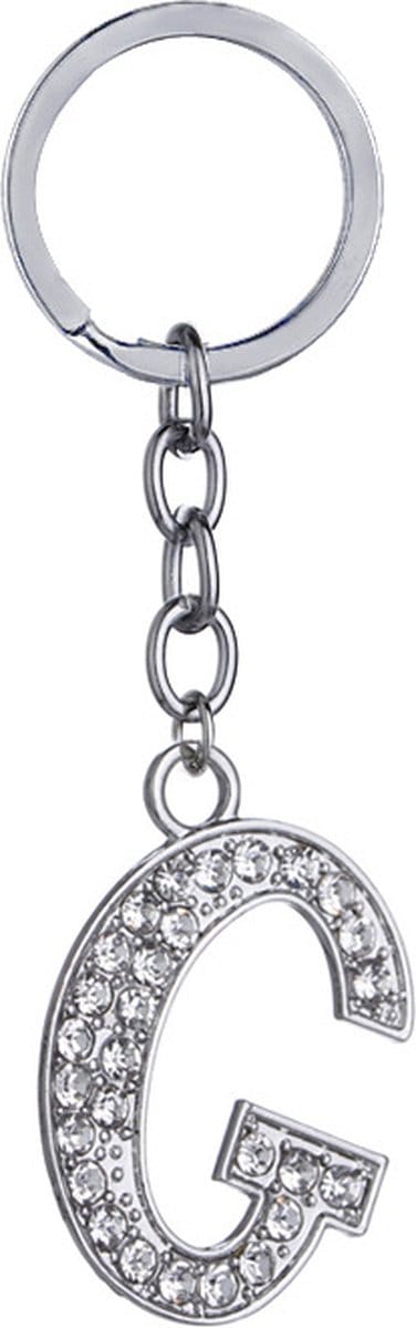 Bixorp Sleutelhanger met Letter G - Best Friends BFF Cadeau voor haar / hem