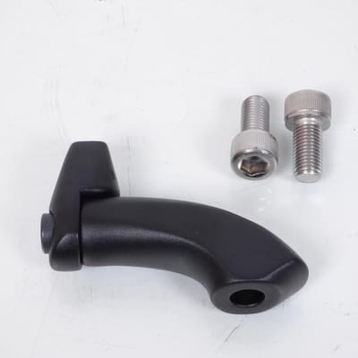 Prolongateur de rétroviseur noir Chaft pour moto IN732 M10 pas 125 Neuf