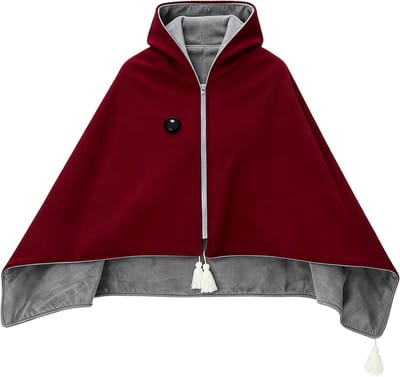 Verwarmde Sjaal - Elektrische Deken - Comfortabele Warmte - 3 Warmtestanden - 140 x 80 cm - Groen Rood Wit