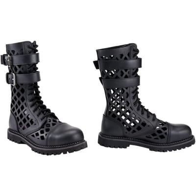 Brandit Bikerlaars - Phantom Grid Boots - EU38 tot EU46 - zwart